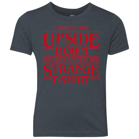 T-Shirts Vintage Navy / YXS I Went to the Upside Down Youth Triblend T-Shirt