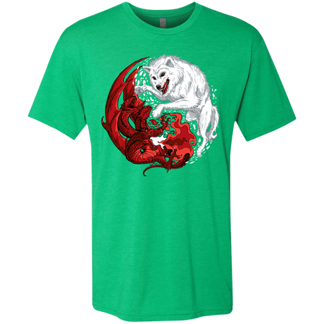 T-Shirts Envy / Small Ice and Fire Men's Triblend T-Shirt