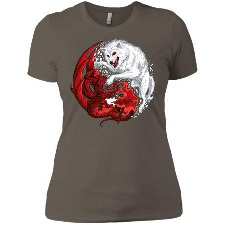 T-Shirts Warm Grey / X-Small Ice and Fire Women's Premium T-Shirt