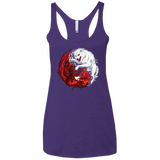 T-Shirts Purple / X-Small Ice and Fire Women's Triblend Racerback Tank