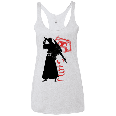 T-Shirts Heather White / X-Small Ichigo Women's Triblend Racerback Tank