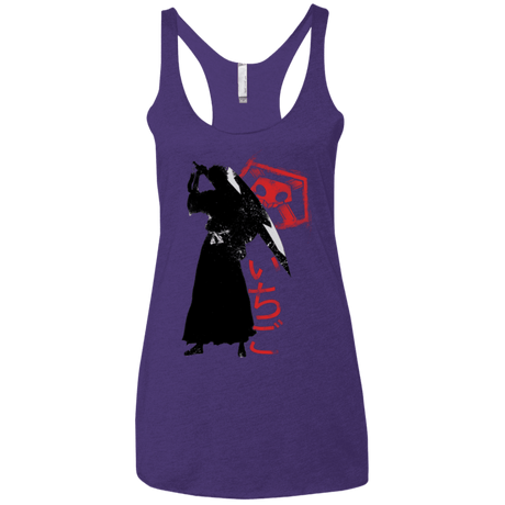 T-Shirts Purple / X-Small Ichigo Women's Triblend Racerback Tank