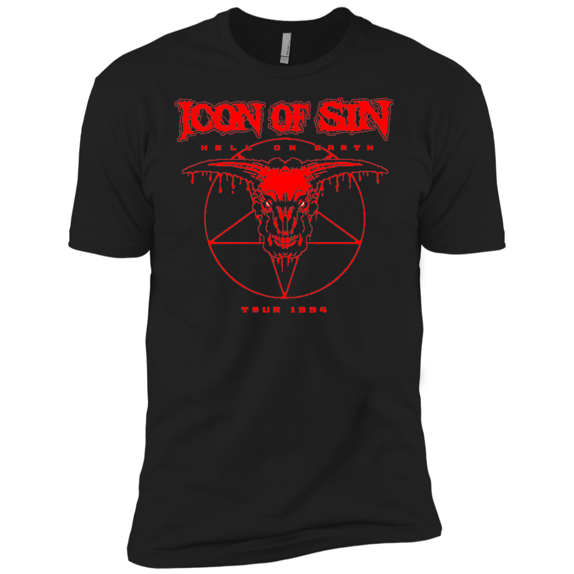 T-Shirts Black / X-Small Icon of Sin Men's Premium T-Shirt