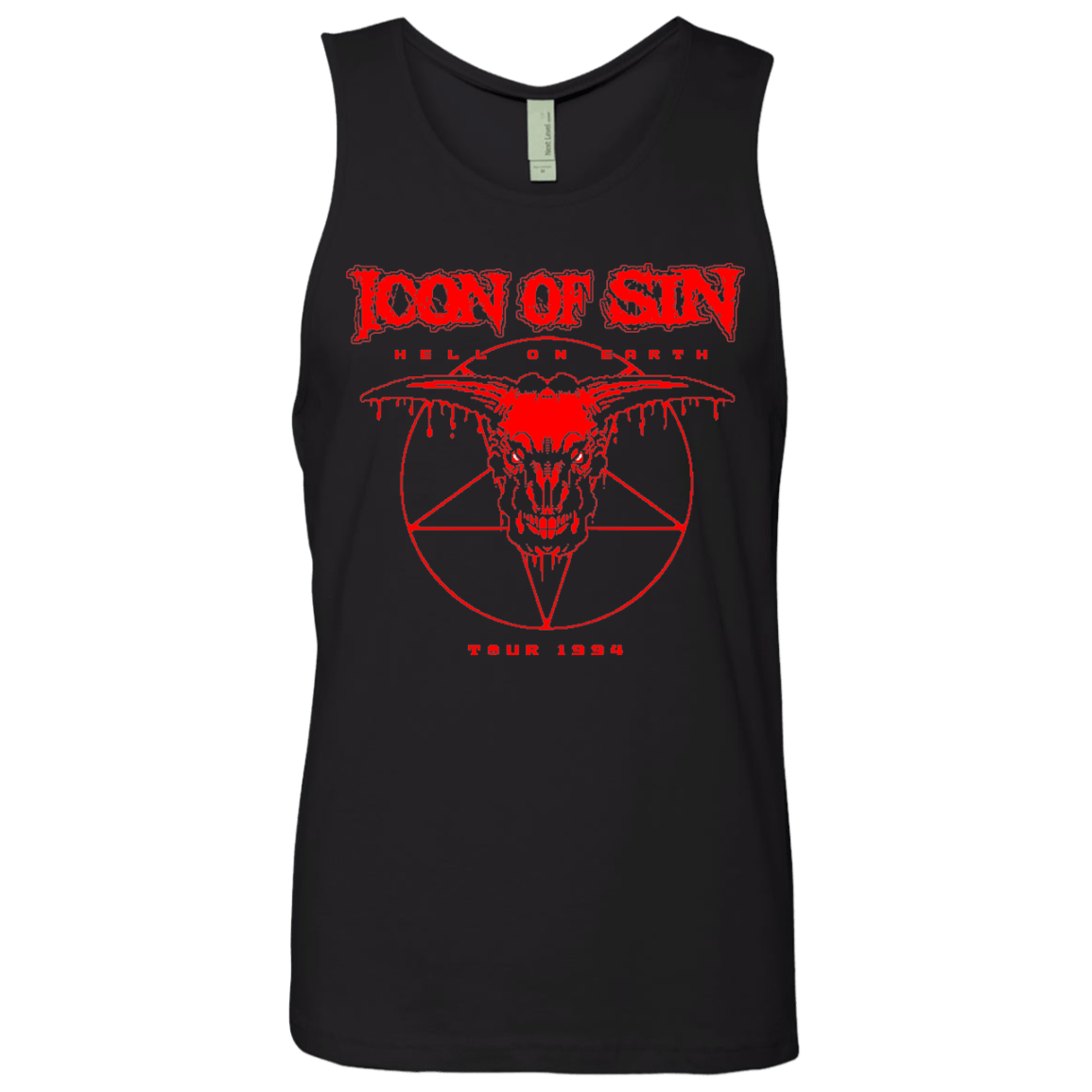 T-Shirts Black / Small Icon of Sin Men's Premium Tank Top