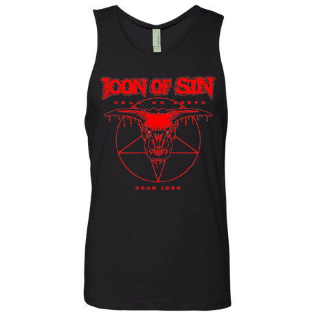 T-Shirts Black / Small Icon of Sin Men's Premium Tank Top