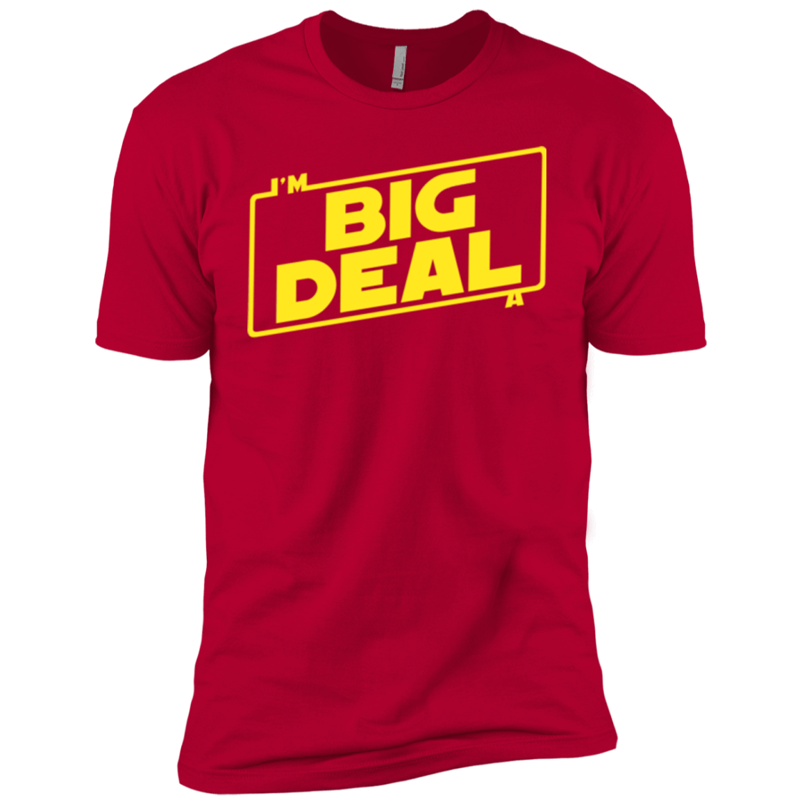 T-Shirts Red / YXS Im a Big Deal Boys Premium T-Shirt