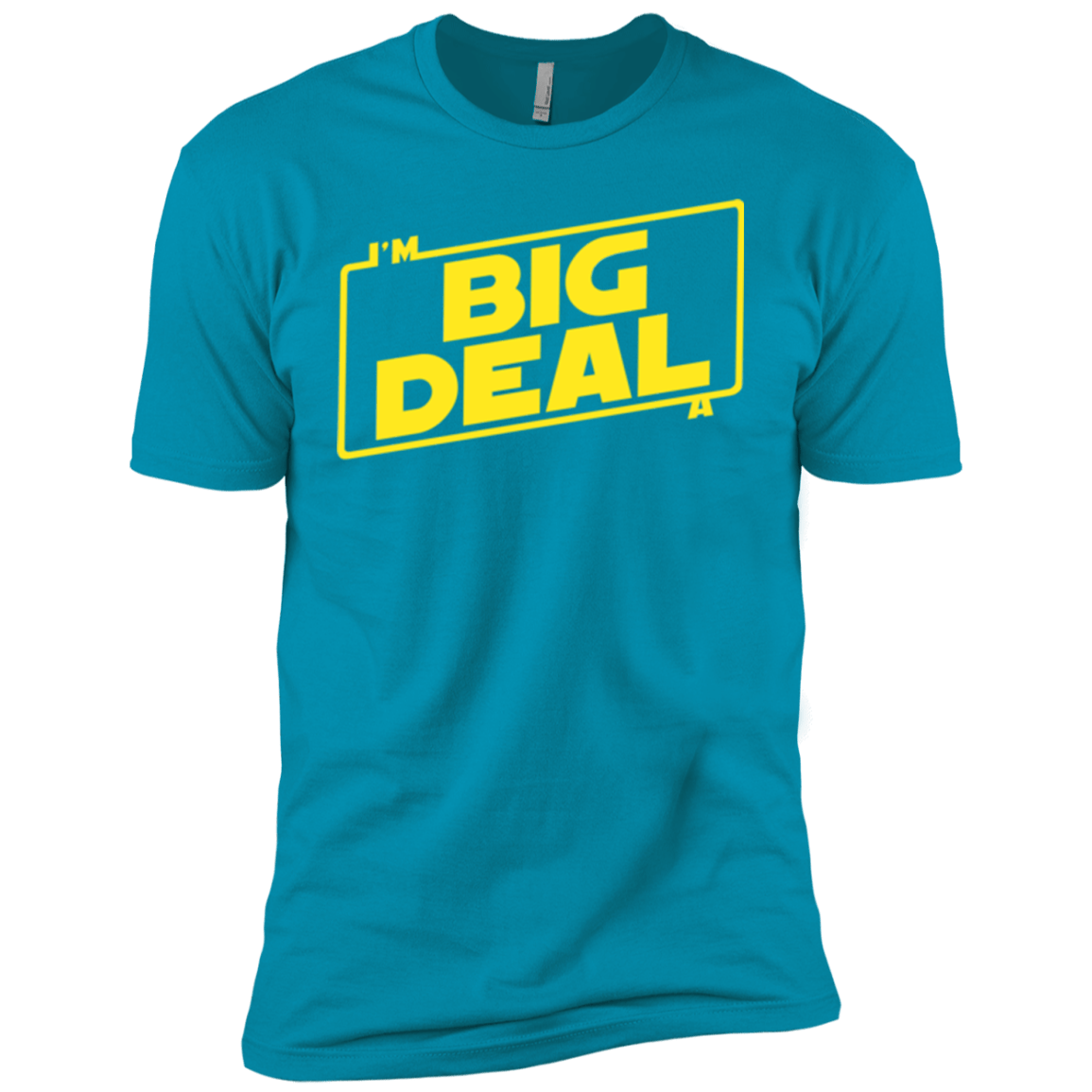 T-Shirts Turquoise / YXS Im a Big Deal Boys Premium T-Shirt