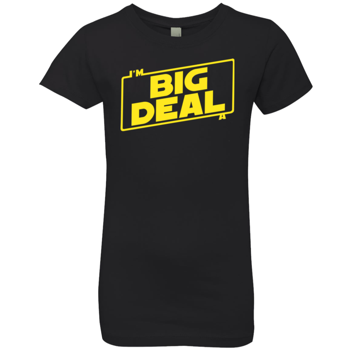 T-Shirts Black / YXS Im a Big Deal Girls Premium T-Shirt