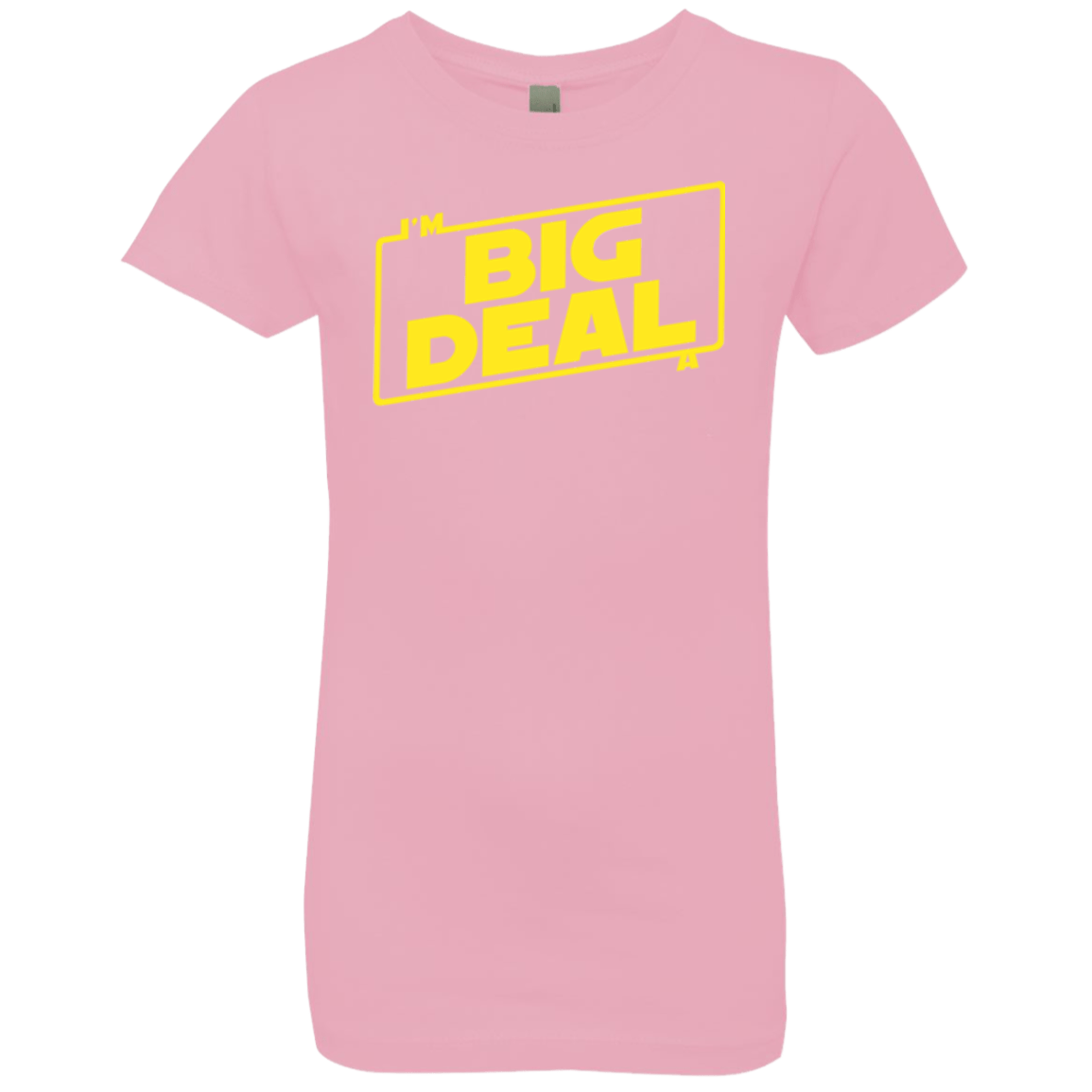 T-Shirts Light Pink / YXS Im a Big Deal Girls Premium T-Shirt