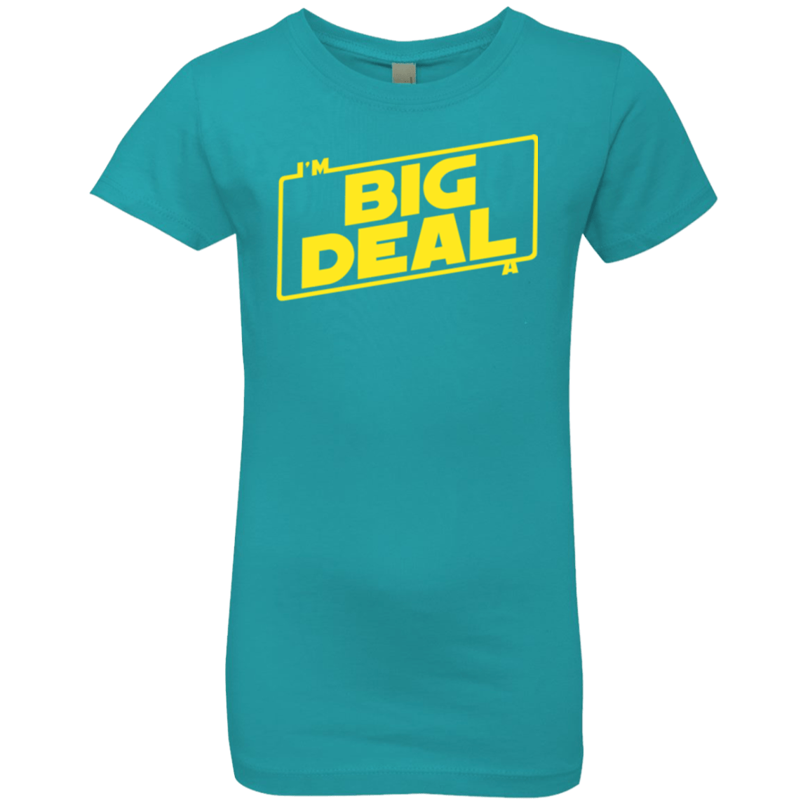 T-Shirts Tahiti Blue / YXS Im a Big Deal Girls Premium T-Shirt
