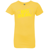 T-Shirts Vibrant Yellow / YXS Im a Big Deal Girls Premium T-Shirt