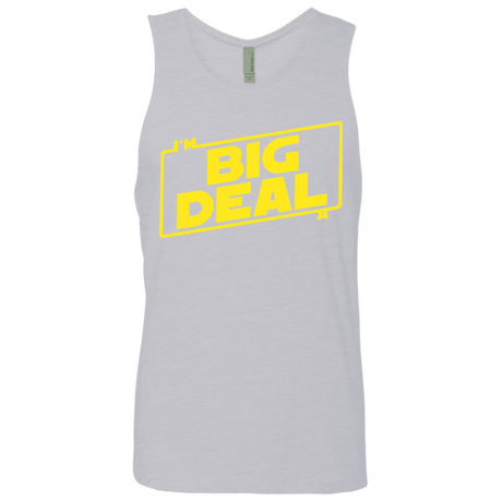 T-Shirts Heather Grey / Small Im a Big Deal Men's Premium Tank Top