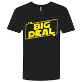 T-Shirts Black / X-Small Im a Big Deal Men's Premium V-Neck