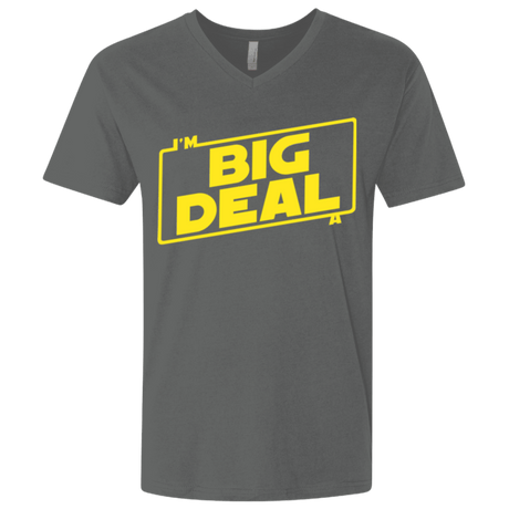 T-Shirts Heavy Metal / X-Small Im a Big Deal Men's Premium V-Neck