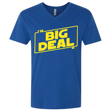 T-Shirts Royal / X-Small Im a Big Deal Men's Premium V-Neck