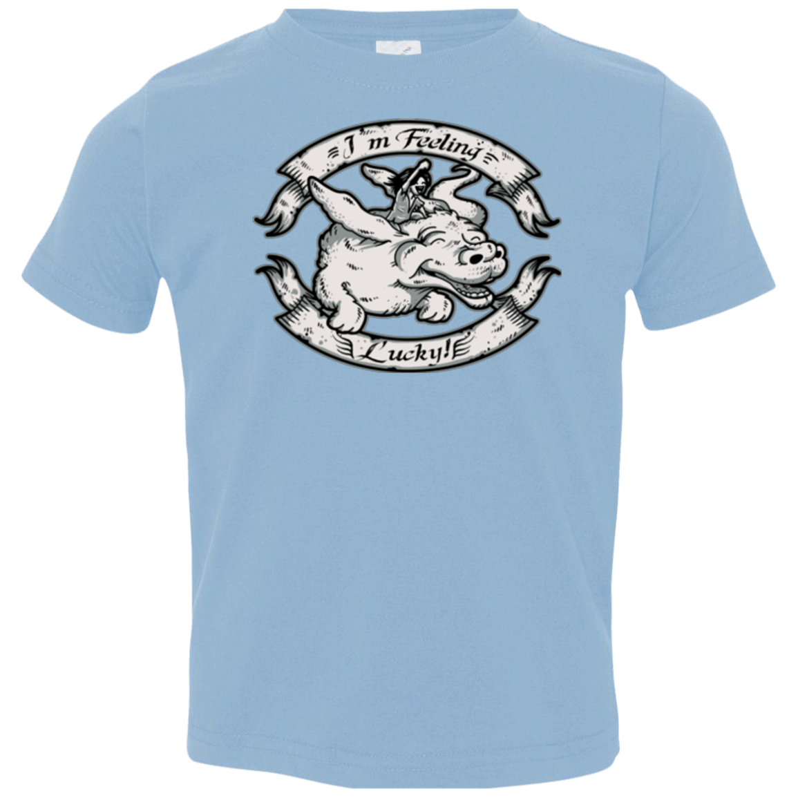 T-Shirts Light Blue / 2T IM FEELING LUCKY Toddler Premium T-Shirt