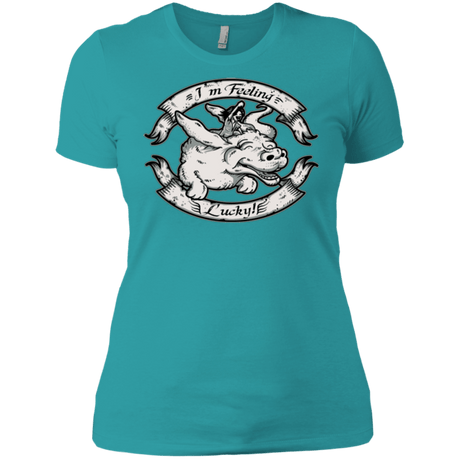 T-Shirts Tahiti Blue / X-Small IM FEELING LUCKY Women's Premium T-Shirt
