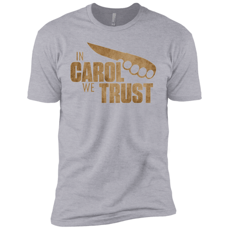T-Shirts Heather Grey / YXS In Carol We Trust Boys Premium T-Shirt