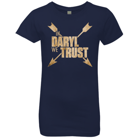 T-Shirts Midnight Navy / YXS In Daryl We Trust Girls Premium T-Shirt