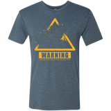T-Shirts Indigo / Small Incoming Natural Disaster Men's Triblend T-Shirt