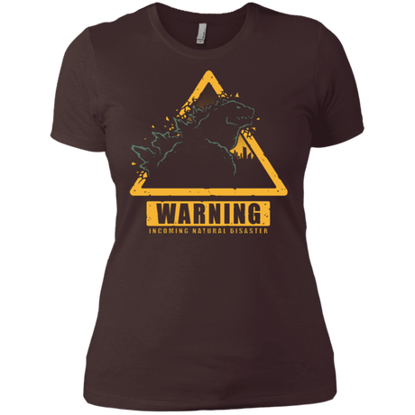 T-Shirts Dark Chocolate / X-Small Incoming Natural Disaster Women's Premium T-Shirt