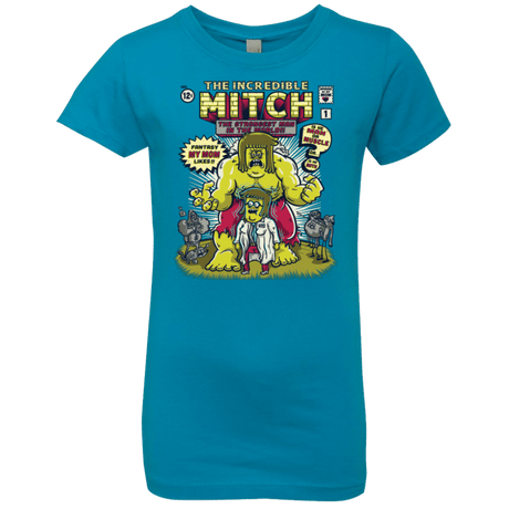 T-Shirts Turquoise / YXS Incredible Mitch Girls Premium T-Shirt