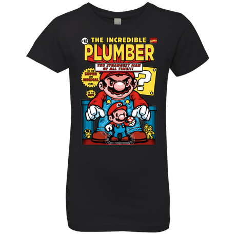 T-Shirts Black / YXS incredible PLUMBER Girls Premium T-Shirt