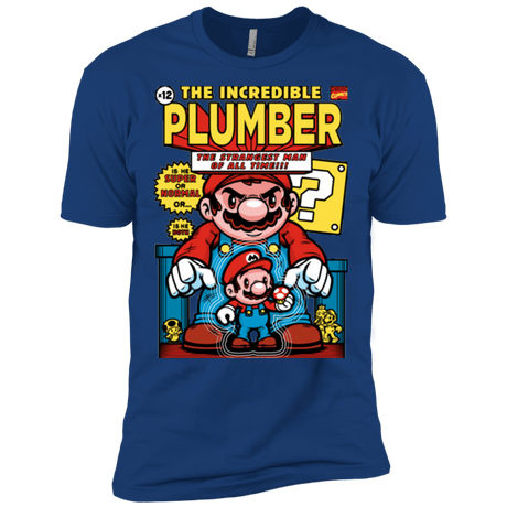 T-Shirts Royal / X-Small incredible PLUMBER Men's Premium T-Shirt