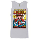 T-Shirts Heather Grey / Small incredible PLUMBER Men's Premium Tank Top