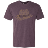 T-Shirts Vintage Purple / Small Indiana hat Men's Triblend T-Shirt