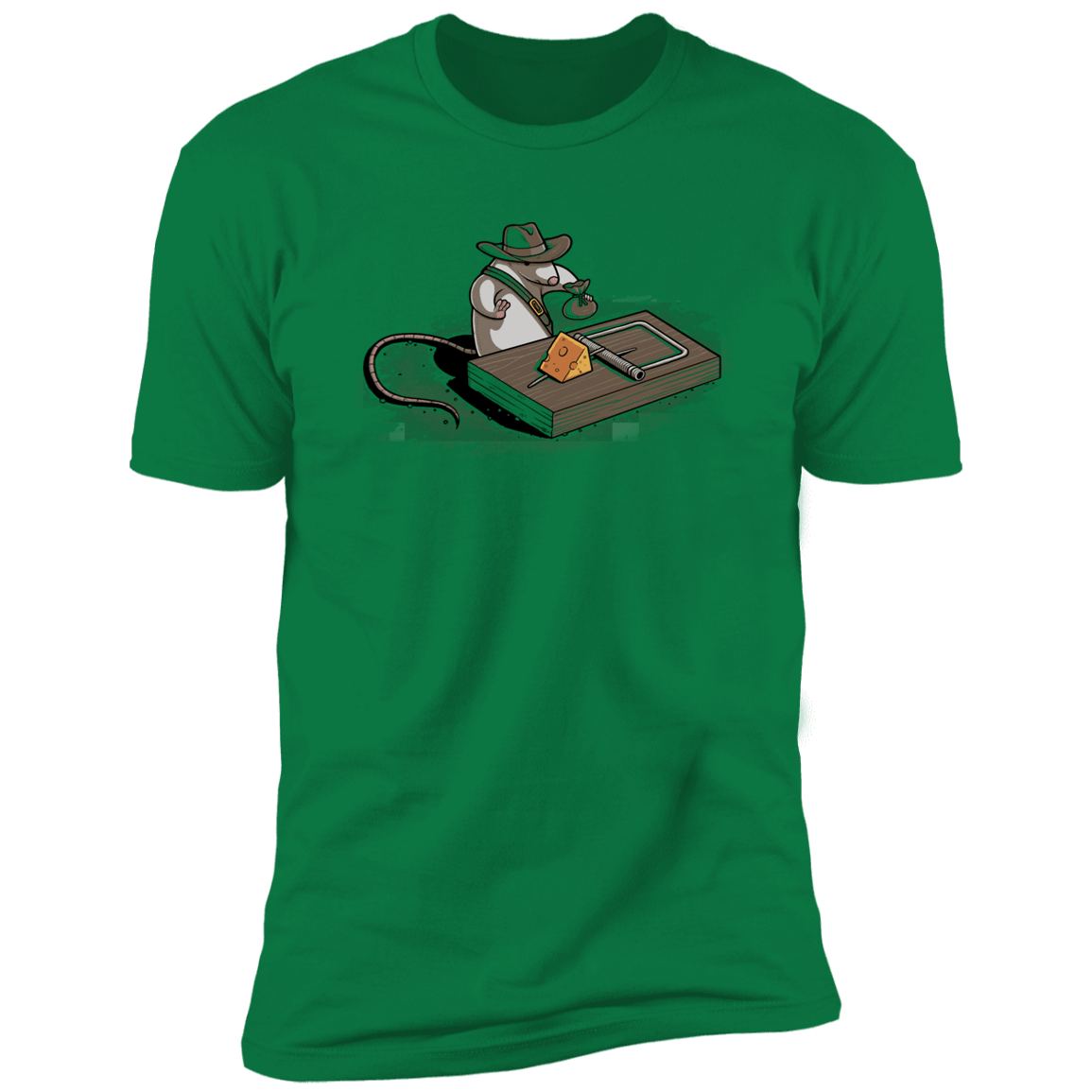 T-Shirts Kelly Green / S Indiana Mouse Men's Premium T-Shirt