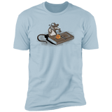 T-Shirts Light Blue / S Indiana Mouse Men's Premium T-Shirt