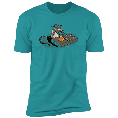 T-Shirts Tahiti Blue / S Indiana Mouse Men's Premium T-Shirt