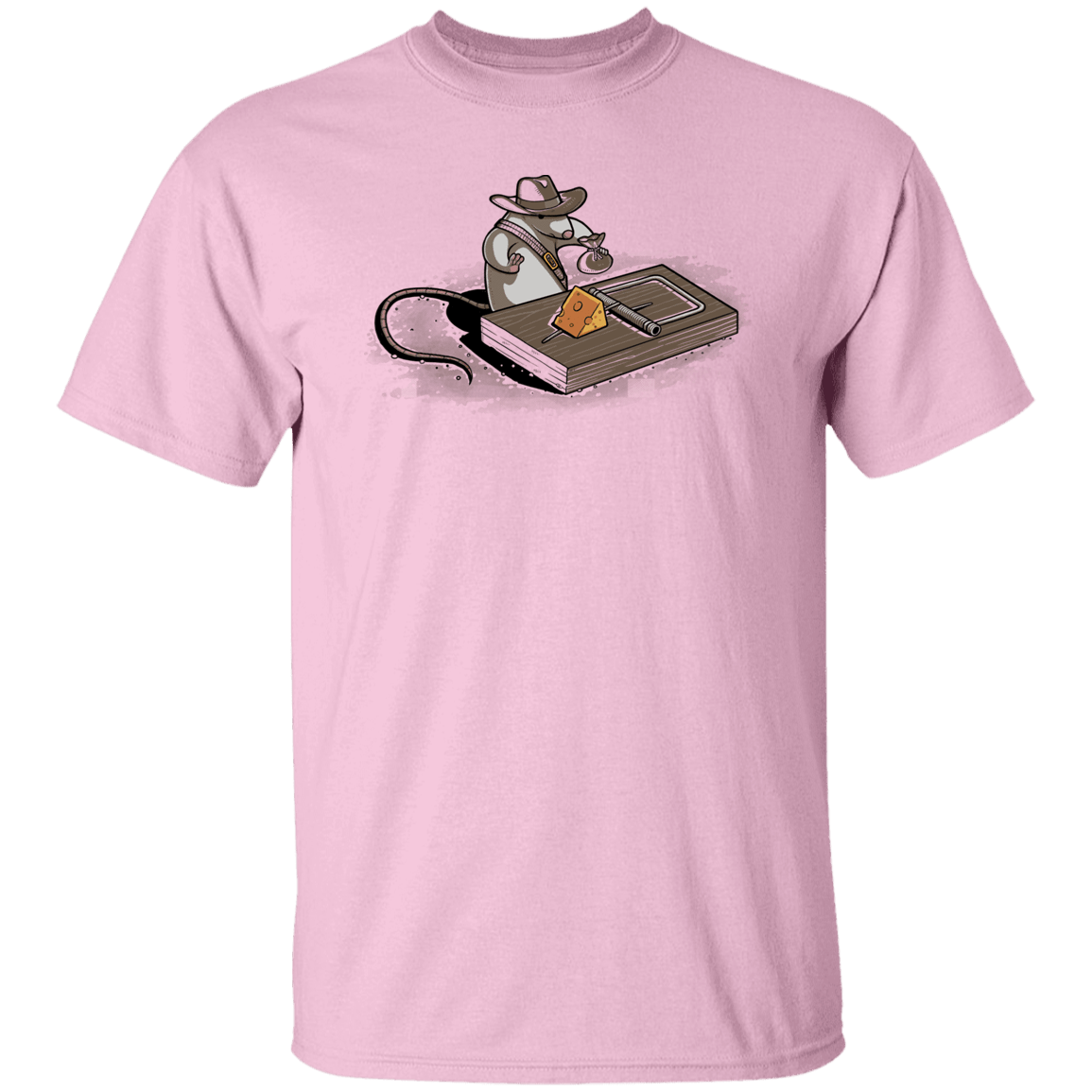 T-Shirts Light Pink / S Indiana Mouse T-Shirt