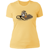 T-Shirts Banana Cream/ / S Indiana Mouse Women's Premium T-Shirt