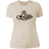 T-Shirts Ivory/ / S Indiana Mouse Women's Premium T-Shirt