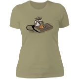 T-Shirts Light Olive / S Indiana Mouse Women's Premium T-Shirt