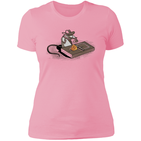 T-Shirts Light Pink / S Indiana Mouse Women's Premium T-Shirt