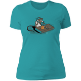 T-Shirts Tahiti Blue / S Indiana Mouse Women's Premium T-Shirt