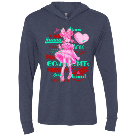 T-Shirts Vintage Navy / X-Small Industry Triblend Long Sleeve Hoodie Tee