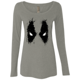 T-Shirts Venetian Grey / Small Ink Badass Women's Triblend Long Sleeve Shirt