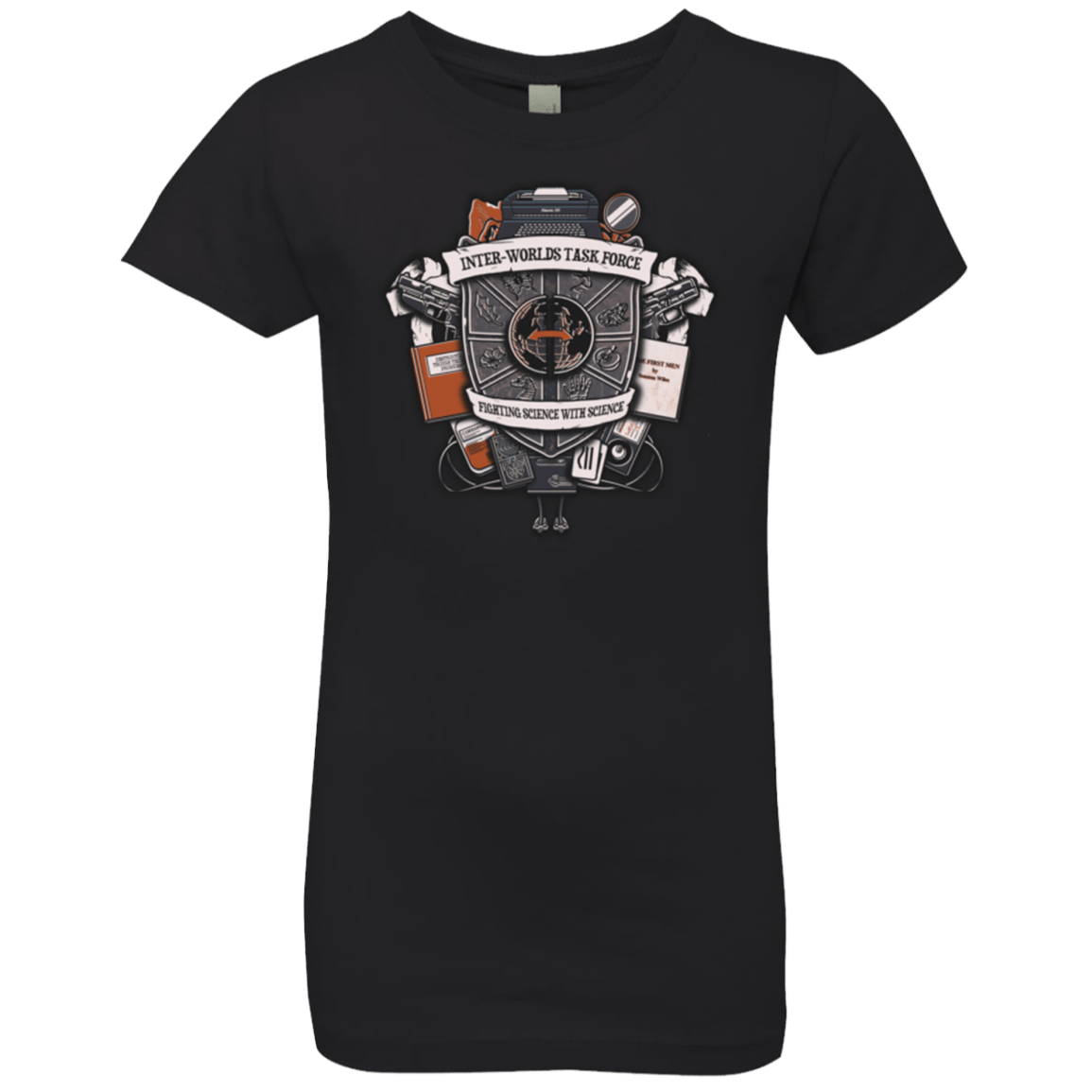 T-Shirts Black / YXS Inter Worlds Task Force Girls Premium T-Shirt