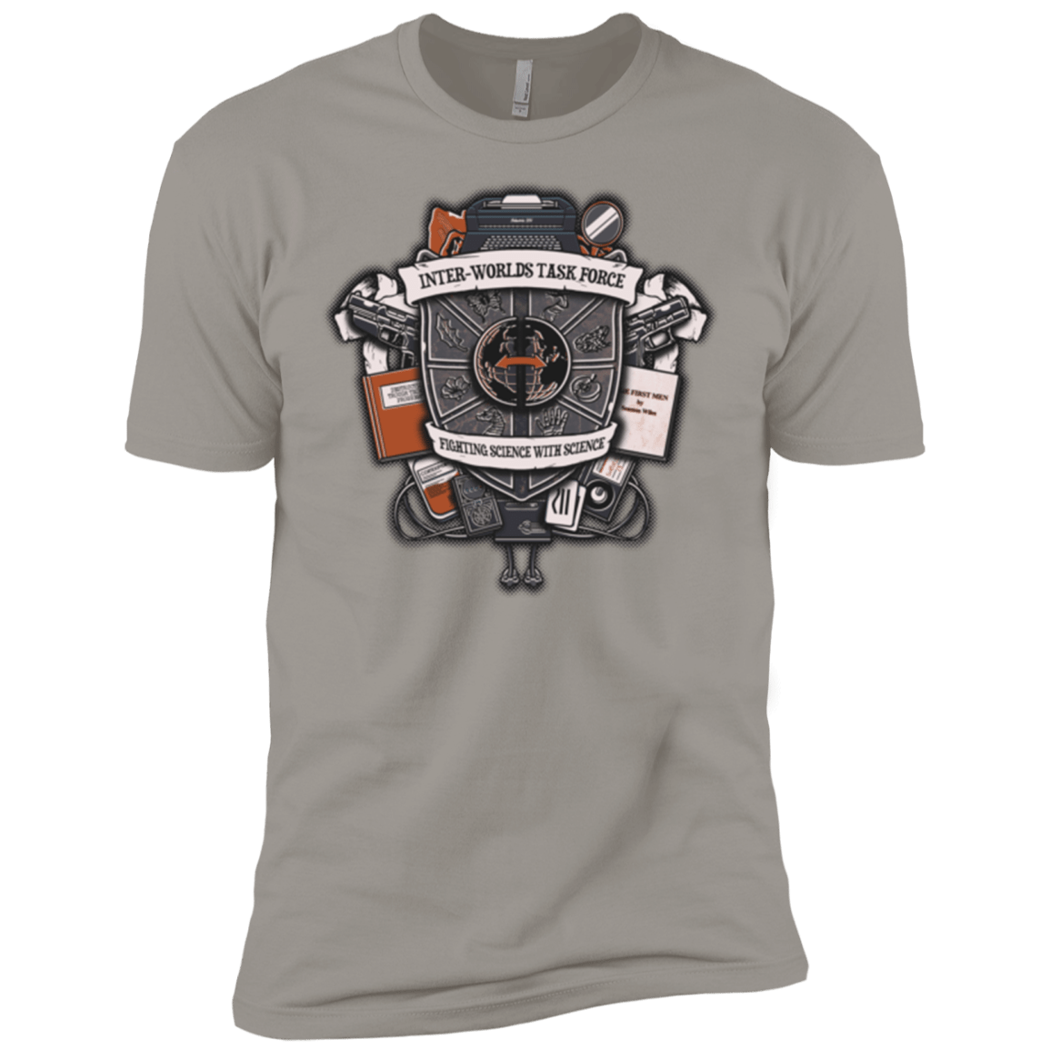 T-Shirts Light Grey / X-Small Inter Worlds Task Force Men's Premium T-Shirt