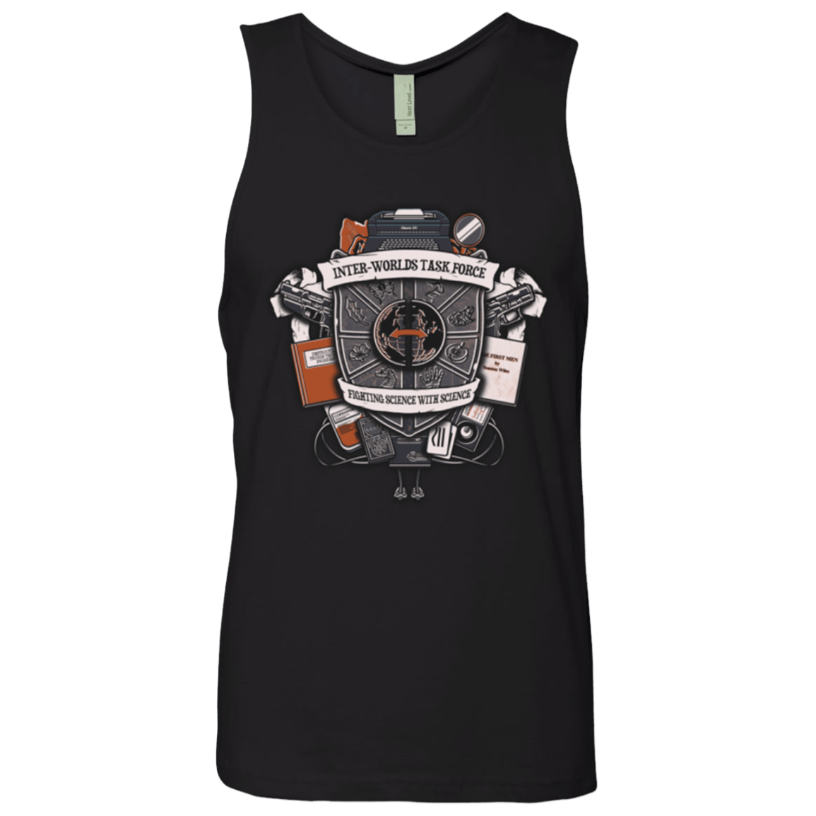 T-Shirts Black / Small Inter Worlds Task Force Men's Premium Tank Top