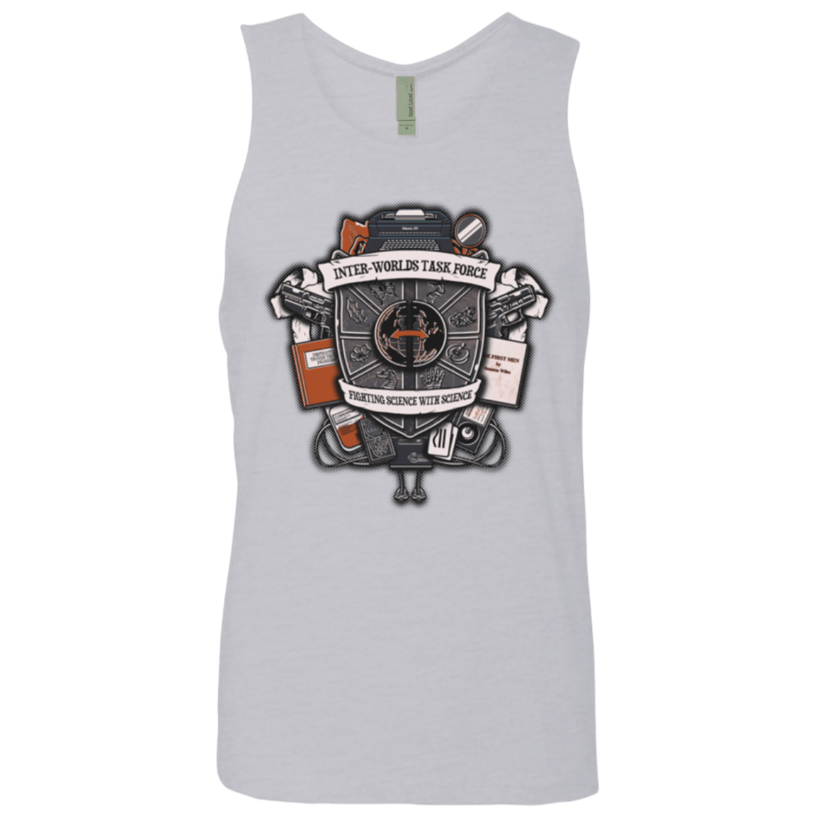 T-Shirts Heather Grey / Small Inter Worlds Task Force Men's Premium Tank Top