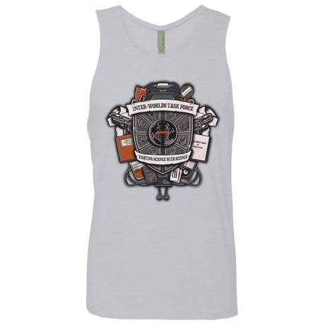 T-Shirts Heather Grey / Small Inter Worlds Task Force Men's Premium Tank Top