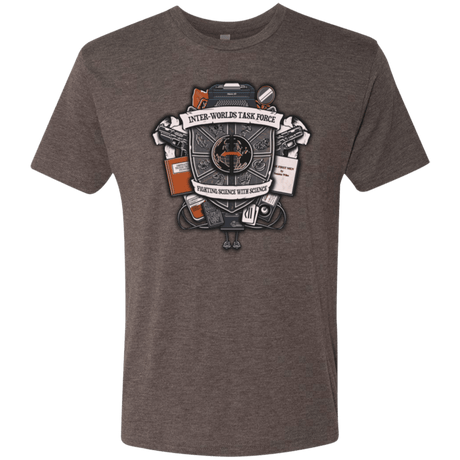 T-Shirts Macchiato / Small Inter Worlds Task Force Men's Triblend T-Shirt