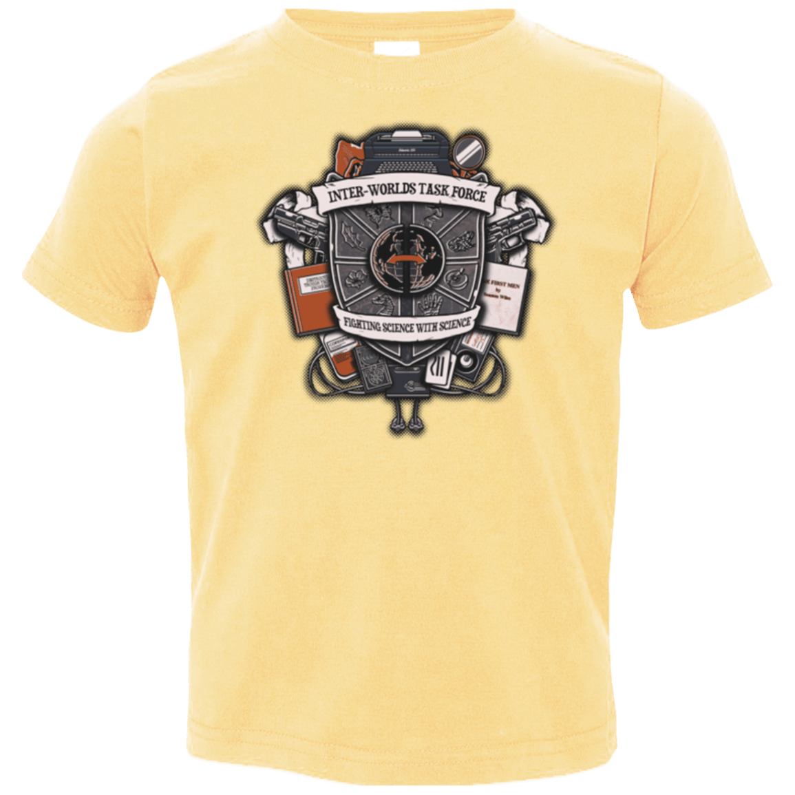 T-Shirts Butter / 2T Inter Worlds Task Force Toddler Premium T-Shirt