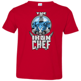 T-Shirts Red / 2T Iron Giant Chef Toddler Premium T-Shirt