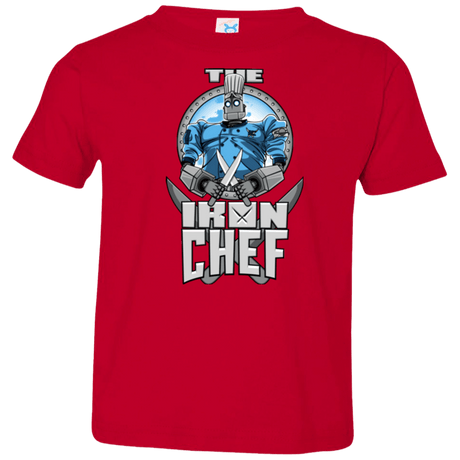 T-Shirts Red / 2T Iron Giant Chef Toddler Premium T-Shirt